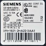 Siemens 3RH1921-2HA22